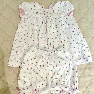 Kissy Kissy 2 Piece Garden Roses Dress Set
